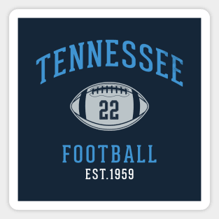 Vintage Tennessee Titans Football Tailgate Retro Party Magnet